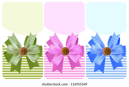 Gift bow set