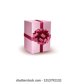 gift box 3d vector on a white background