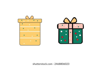 Gift box beautiful vector file for commercial use.
