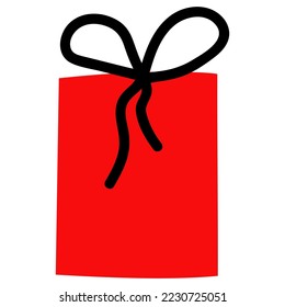 gift, gift box with a bow