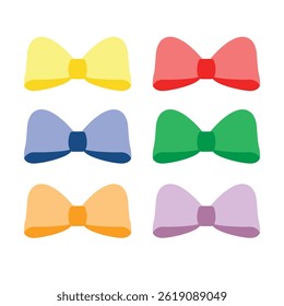 Gift box bow emoji present illustration vector birthday ribbon symbol sign icon