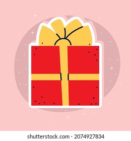 gift box with bow icon