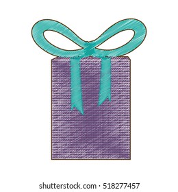 gift box with bow icon image 