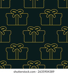 Gift box bow Luxury trendy applicable design beautiful abstract vector illustration artwork.eps