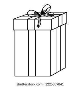 Gift box cartoon