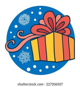 Gift box for christmas