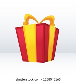 Gift box for Christmas, New Year's Day