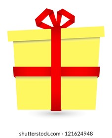 Gift Box - Christmas Vector Illustration