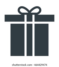 Gift Box Colored Vector Icon