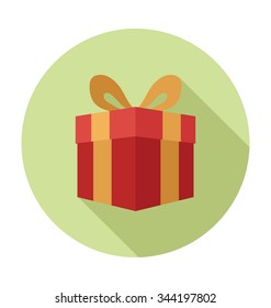 
Gift Box Colored Vector Illustration
