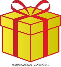 Caja de regalo de diseño de Ilustración vectorial colorida (Versión: 01)