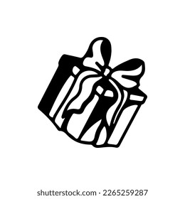  ilustración de vector de concepto de caja de regalo