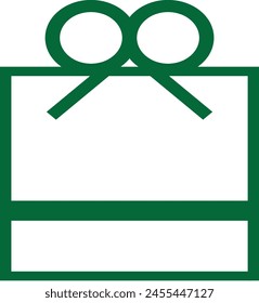 caja de regalo diseño colorido creativo