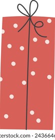 Gift Box Decorated Vector Illustration
