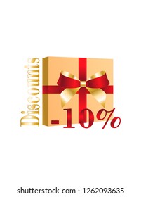 Gift box discount -10%