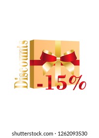 Gift box discount -15%