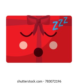 gift box emoji kawaii icon image 