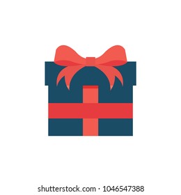 GIFT BOX FLAT ICON