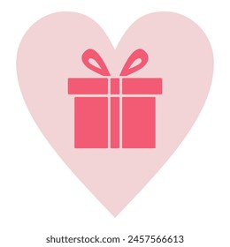gift box hearts background card banner frame card for valentine and wedding, pink heart love Paper cut decorations for Valentine's day border or frame design	
