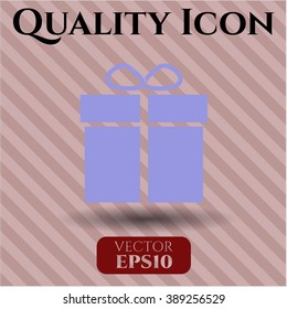 Gift box high quality icon
