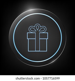 Gift box icon.