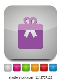 Gift box icon