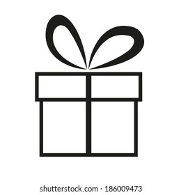 Gift box icon