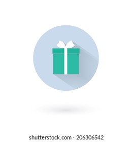Gift box icon.