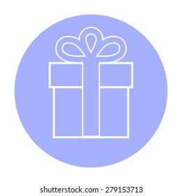 Gift box icon