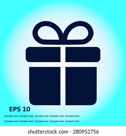 Gift box  icon.