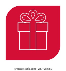 Gift box icon.