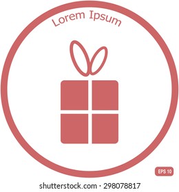 Gift box icon