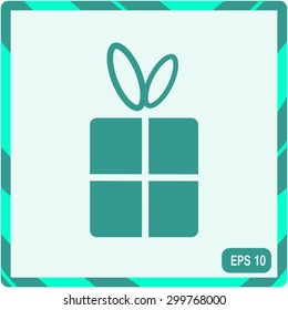 Gift box icon