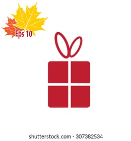 Gift box icon
