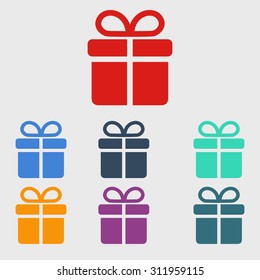 Gift box  icon.