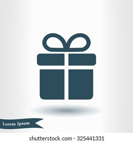 Gift box icon.
