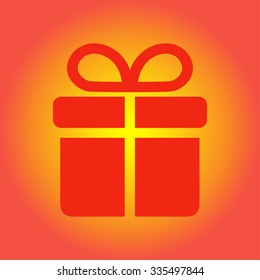 Gift box  icon.