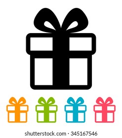 Gift box icon 