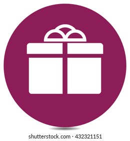 icono de caja de regalo
