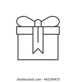 Gift box icon