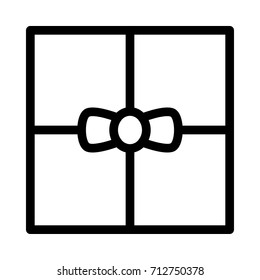 Gift box icon