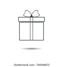Gift box icon.