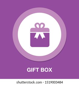 Gift Box Icon - Birthday Present