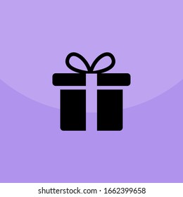 Gift Box icon design template. vector