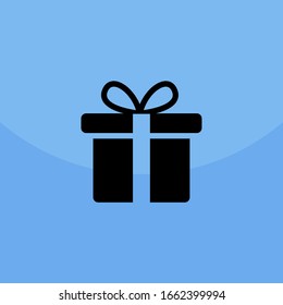 Gift Box icon design template. vector