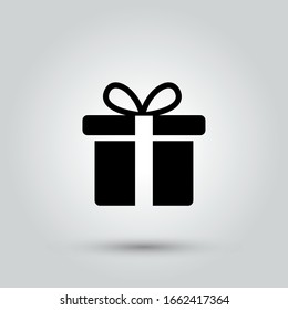 Gift Box icon design template. vector