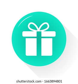 Gift Box icon design template. vector