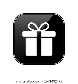 Gift Box icon design template. vector