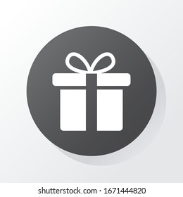 Gift Box icon design template. vector