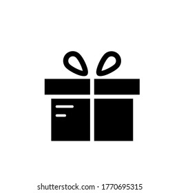  Gift Box icon design template. Trendy style, vector eps 10